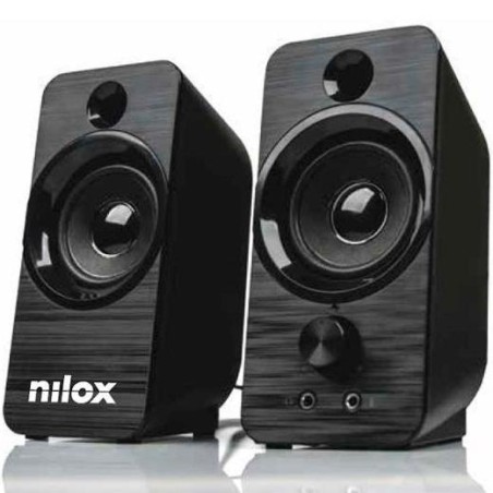 NILOX ALTAVOCES PC 6W USB NEGRO