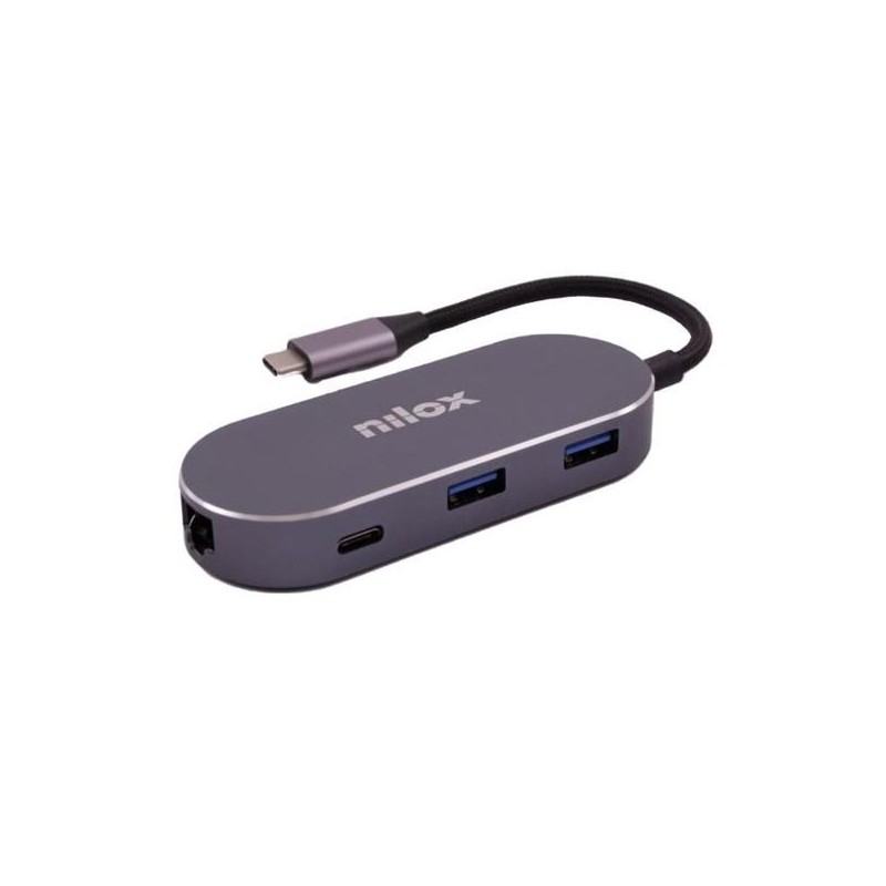 NILOX DOCKING USB-C A HDMI/USB 3.0/LAN/PD