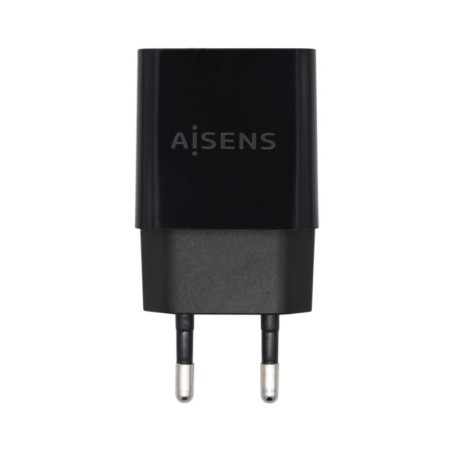AISENS CARGADOR USB 10W ALTA EFICIENCIA 5V/2A NEGRO