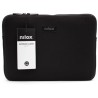 NILOX FUNDA COLOR SLEEVE PORTÁTIL DE 13,3” NEGRO