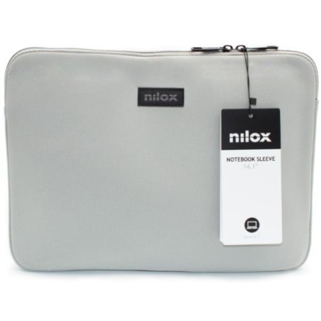 NILOX FUNDA COLOR SLEEVE PORTÁTIL DE 14,1” GRIS