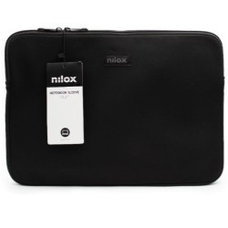 NILOX FUNDA COLOR SLEEVE PORTÁTIL DE 15,6” NEGRA