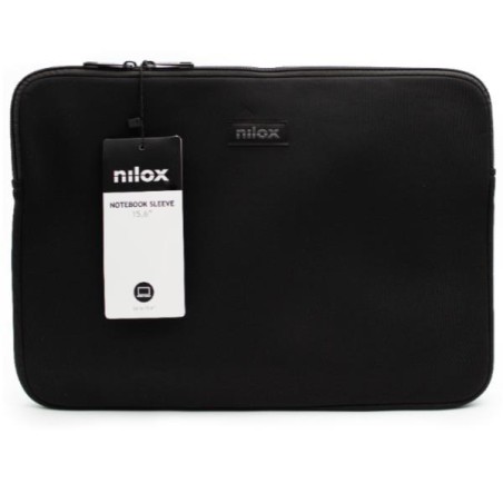 NILOX FUNDA COLOR SLEEVE PORTÁTIL DE 15,6” NEGRA