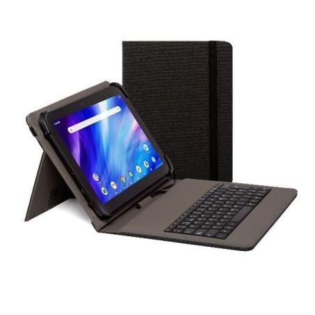 NILOX FUNDA TABLET 9,7" A 10´5" CON TECLADO USB NEGRO