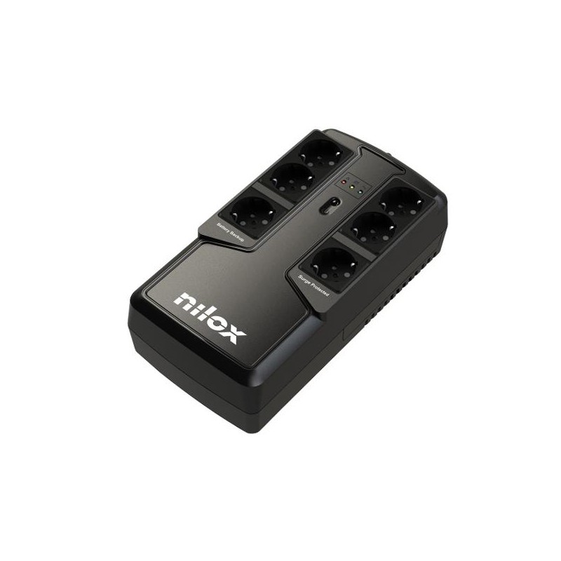NILOX UPS 850 VA SAI LINEA INTERACTIVA 1 TOMA 595 W