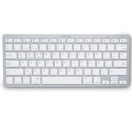 NILOX TECLADO BLUETOOTH BLANCO