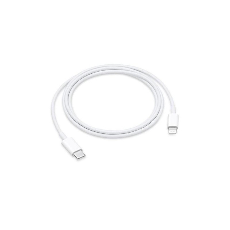 APPLE CABLE-APPLE USB-C - LIGHTNING, 1 M BLANCO