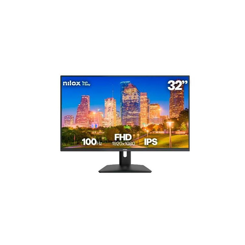 NILOX MONITOR DESKTOP 32" 100HZ FULL HD, IPS, HDMI, VGA, 4MS