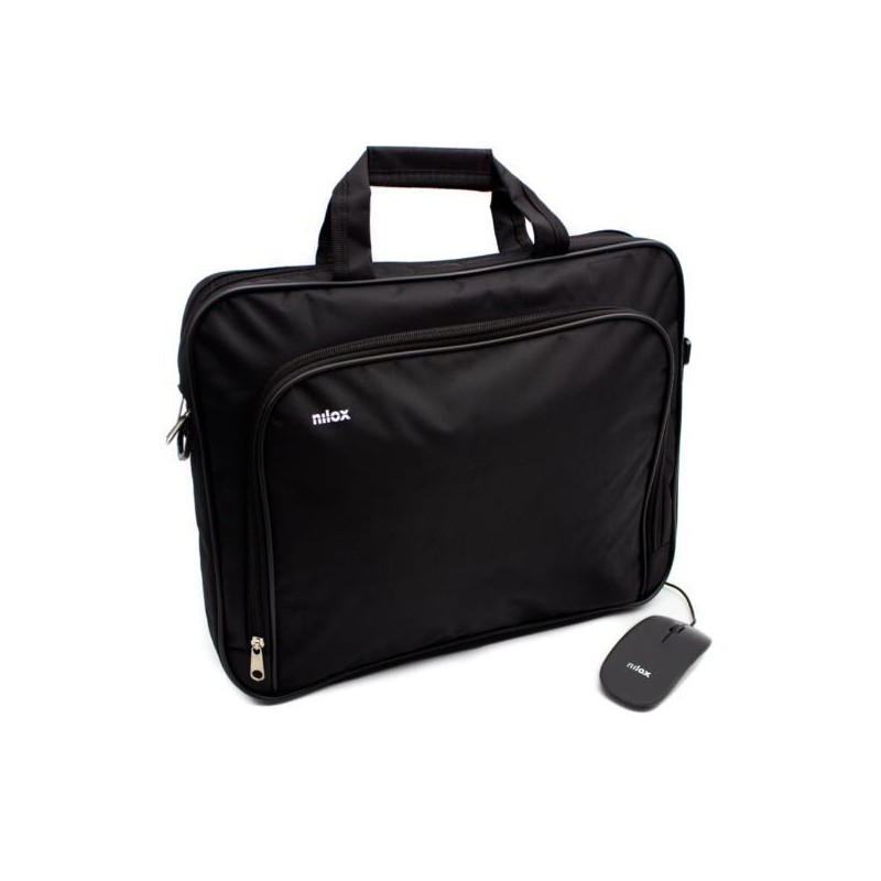 NILOX MALETIN PARA PORTÁTIL DE 15,6" ESSENTIAL 2 + RATON