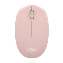 NILOX RATÓN INALÁMBRICO 1000PPP ROSA