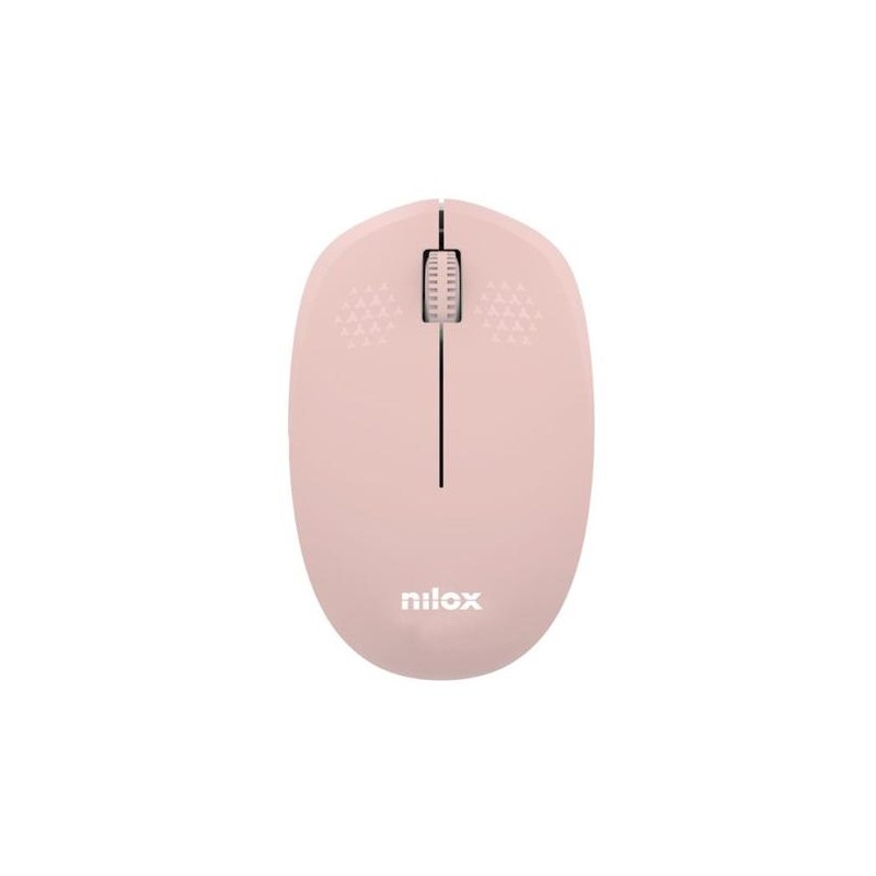 NILOX RATÓN INALÁMBRICO 1000PPP ROSA