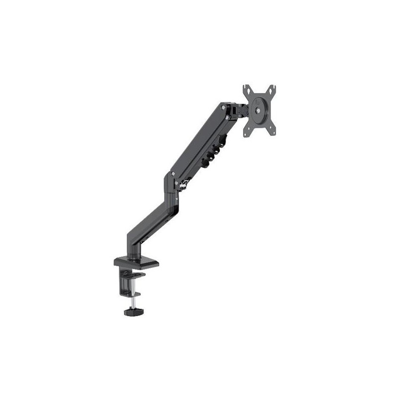 NILOX SOPORTE DE MESA GIRATORIO E INCLINABLE 1 BRAZO ARTICULADO HASTA 32" NEGRO