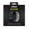 NILOX PULSERA INTELIGENTE SIN PANTALLA BLUETOOTH INCLUYE DOS PULSERAS NEGRO Y PLATA