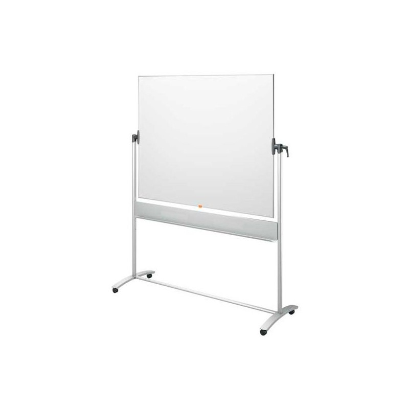 NOBO PIZARRA BLANCA MAGNÉTICA MÓVIL NANO CLEAN CLASSIC 150X120CM