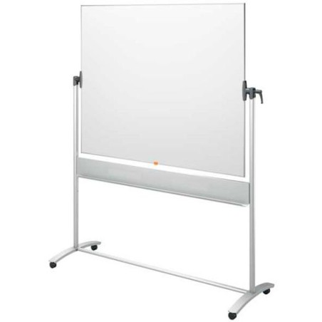 NOBO PIZARRA BLANCA MAGNÉTICA MÓVIL NANO CLEAN CLASSIC 150X120CM