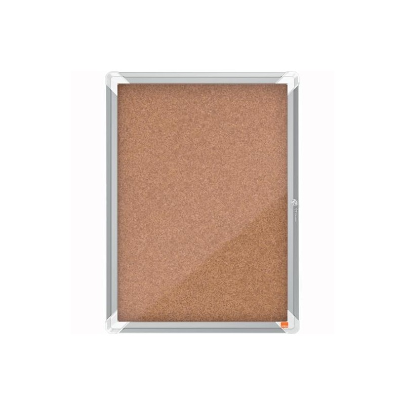 NOBO VITRINA INTERIOR PARA 4 HOJAS A4 CON SUPERFICIE DE CORCHO