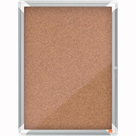 NOBO VITRINA INTERIOR PARA 4 HOJAS A4 CON SUPERFICIE DE CORCHO