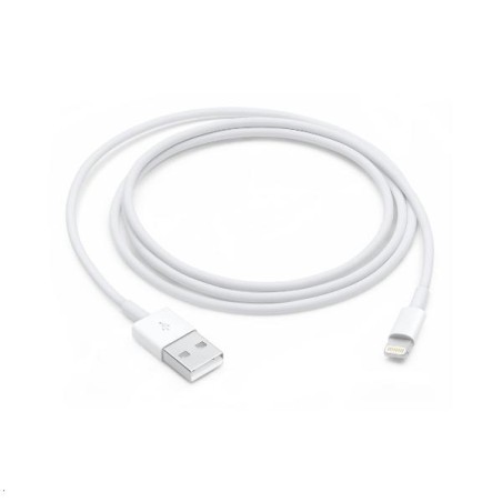 APPLE CABLE-APPLE -USB A - LIGHTNING, 1M BLANCO