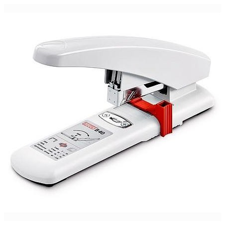 NOVUS GRAPADORA DE GRUESOS B40 ERGONÓMICA GRAN CAPACIDAD GRIS CLARO 100 HOJAS