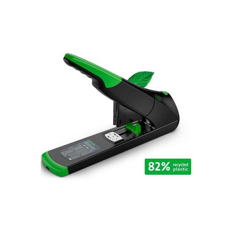 NOVUS GRAPADORA DE GRUESOS B56 RE+NEW HEAVY DUTY NEGRO 200 HOJAS