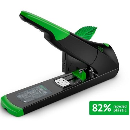 NOVUS GRAPADORA DE GRUESOS B56 RE+NEW HEAVY DUTY NEGRO 200 HOJAS