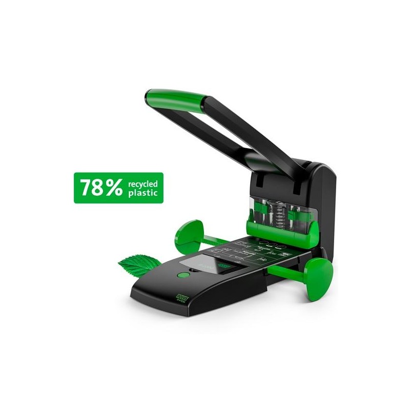 NOVUS PERFORADORA DE GRUESOS B2200 RE+NEW HEAVY DUTY 200H 2/4 AGUJEROS NEGRO