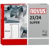 NOVUS GRAPAS SUPER 23/24 PARA GRAPADORAS DE GRUESOS CAJA 1000 UD