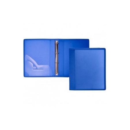 OFFICE BOX CARPETA ANILLAS 2 X 40MM A4+ TELA AZUL