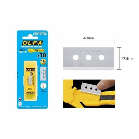 OLFA REPUESTO CUTTER SK-10 / CUCHILLA FRACTURABLE