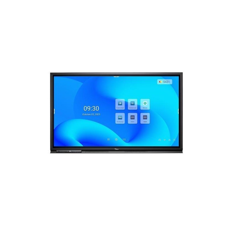 OPTOMA PANTALLA PLANA INTERACTIVA CREATIVE TOUCH SERIE 3 75" 4K UHD 3753RK