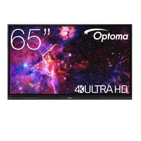 OPTOMA PANTALLA PLANA INTERACTIVA CREATIVE TOUCH SERIE 3 65" 4K UHD