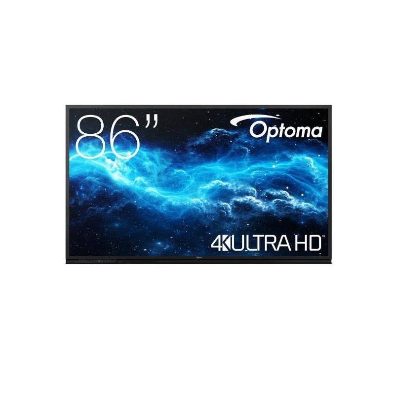 OPTOMA PANTALLA PLANA INTERACTIVA CREATIVE TOUCH SERIE 3 86" 4K UHD