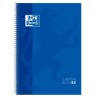 OXFORD CUADERNO CLASSIC EUROPEANBOOK 1 WRITE&ERASE 80H A4+ 5X5MM MICROPERFORADO T/EXTRADURA AZUL MARINO