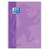 OXFORD CUADERNO CLASSIC EUROPEANBOOK 1 WRITE&ERASE 80H A4+ 5X5MM MICROPERFORADO TAPA EXTRADURA MALVA