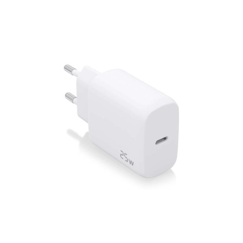 AISENS CARGADOR USB-C PD3.0 1 PUERTO 1XUSB-C 25W, BLANCO