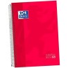 OXFORD CUADERNO CLASSIC EUROPEANBOOK 5 MICROPERFORADO 120H (50% GRATIS) A4+ 5X5 TAPA EXTRADURA ROJO