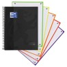 OXFORD CUADERNO CLASSIC EUROPEANBOOK 5 WRITE&ERASE 120H A4+ 5X5 MICROPERFORADO TAPA EXTRADURA NEGRO
