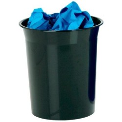 ARCHIVO 2000 PAPELERA DE PLÁSTICO ARCHIVO 2000 CAPACIDAD 14 LITROS 280X310 MM NEGRO