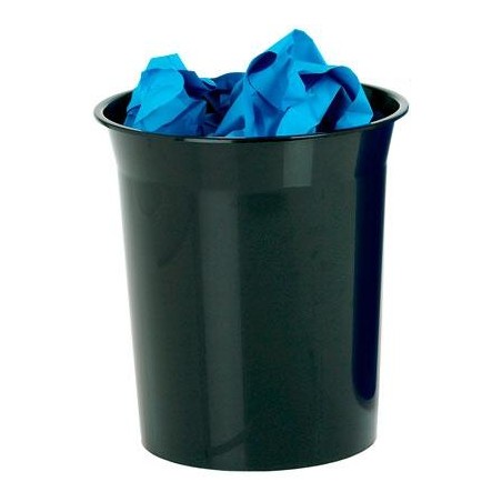 ARCHIVO 2000 PAPELERA DE PLÁSTICO ARCHIVO 2000 CAPACIDAD 14 LITROS 280X310 MM NEGRO