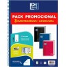 OXFORD CUADERNO SCHOOL EUROPEANBOOK 1 CLASSIC WRITE&ERASE 80H A4 5X5 T/EXTRADURA C/SURTIDOS PACK PROMOCIONAL 3 UD