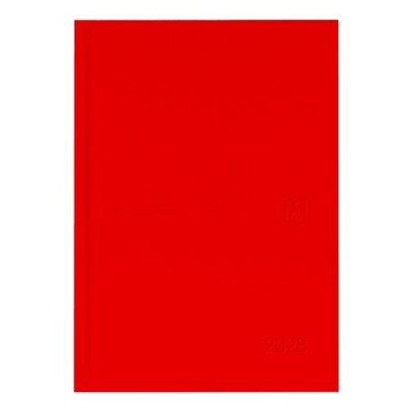 OXFORD AGENDA ANUAL MINIMAL COSIDA A5 320H DP ROJO 2026