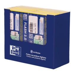 OXFORD FLASHCARDS 2.0 PAQUETE A7 30 FICHAS 1 LÍNEA AMARILLO