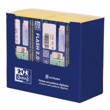 OXFORD FLASHCARDS 2.0 PAQUETE A7 30 FICHAS 1 LÍNEA AMARILLO