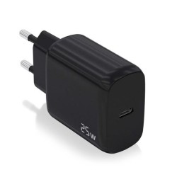 AISENS CARGADOR USB-C PD3.0 1 PUERTO 1XUSB-C 25W, NEGRO