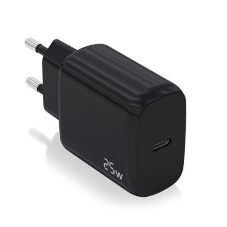 AISENS CARGADOR USB-C PD3.0 1 PUERTO 1XUSB-C 25W, NEGRO
