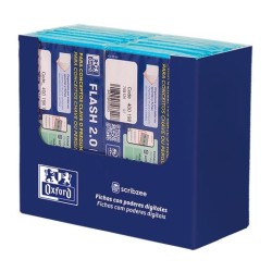 OXFORD FLASHCARDS 2.0 PAQUETE A7 30 FICHAS 1 LÍNEA TURQUESA
