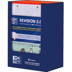 OXFORD FLASHCARDS 2.0 PAQUETE A5 2T 30 FICHAS 5X5 ROJO