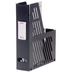 ARCHIVO 2000 CAJETÍN DE ARCHIVO ARCHIVO 2000 CON TARJETERO IDENTIFICADOR 240X75X315 MM NEGRO