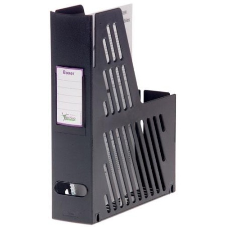 ARCHIVO 2000 CAJETÍN DE ARCHIVO ARCHIVO 2000 CON TARJETERO IDENTIFICADOR 240X75X315 MM NEGRO