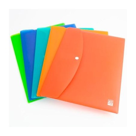 OXFORD SOBRES CON BROCHE URBAN A4 POLIPROPILENO C/SURTIDOS